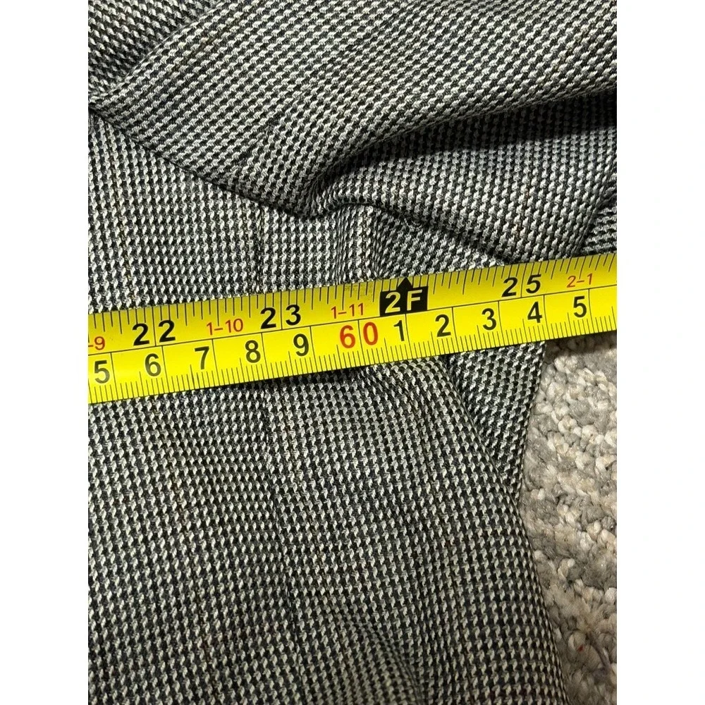 Lauren Ralph Lauren Men's Blazer Gray Houndstooth Sport Coat 24x31 48